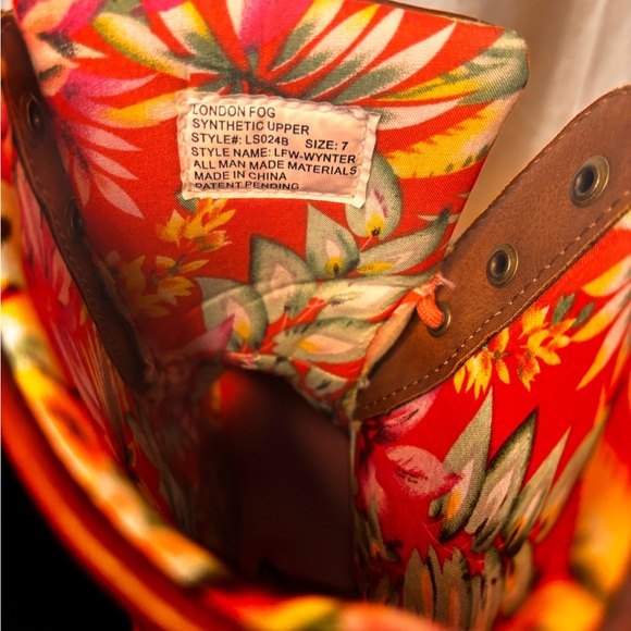 London Fog Wynter Duck Boots Size 7 - Picture 5 of 9